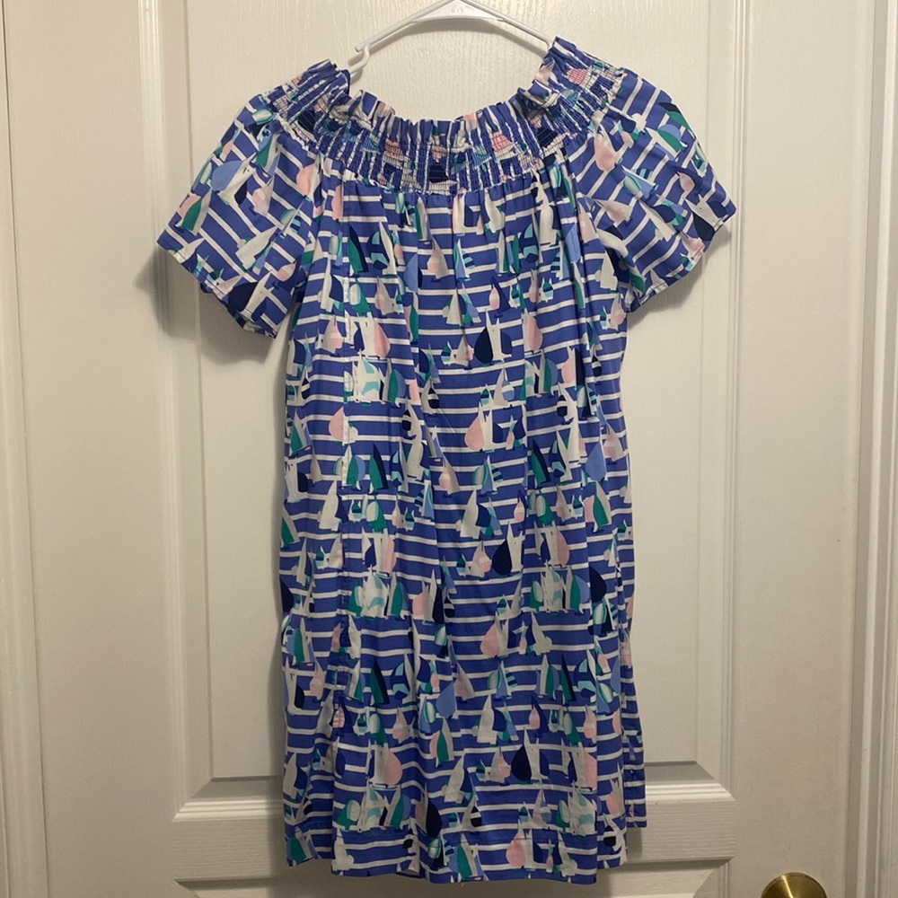 Vineyard Vines Striped Sailboat Dress size Small